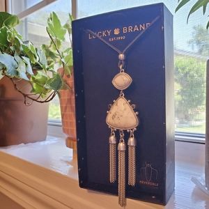 BRAND NEW Lucky Brand Reversible Necklace